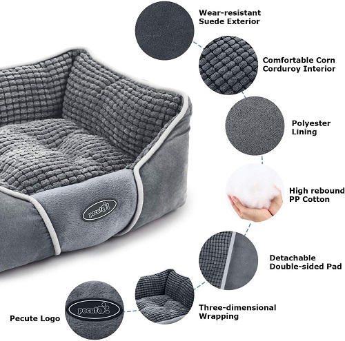 Cama Gamuza Suave Pecute - Imagen 3