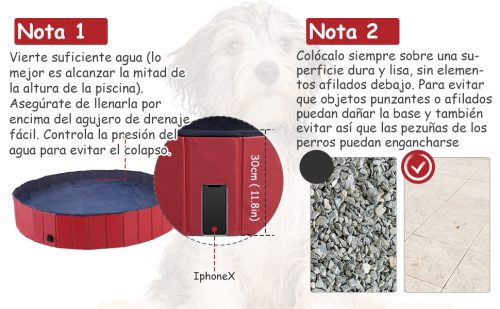 Piscina Plegable PawHut - Imagen 4